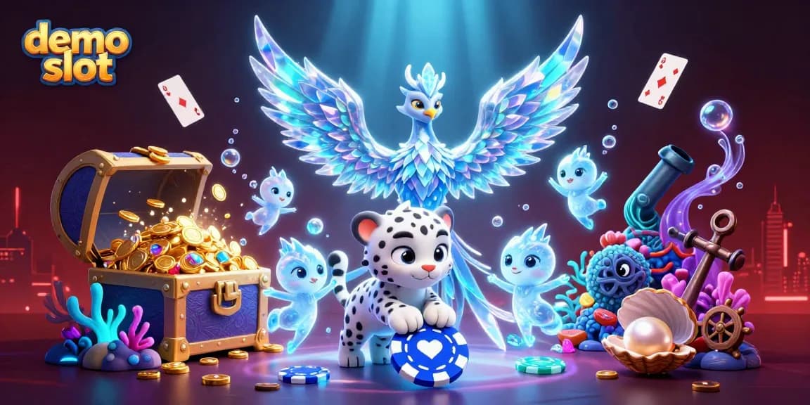 Mainkan demo slot dengan grafis hebat dalam ilustrasi kasino 3D ini.