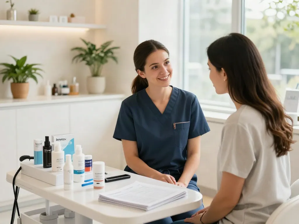 Buy Innotox online consultation at a modern beauty clinic.