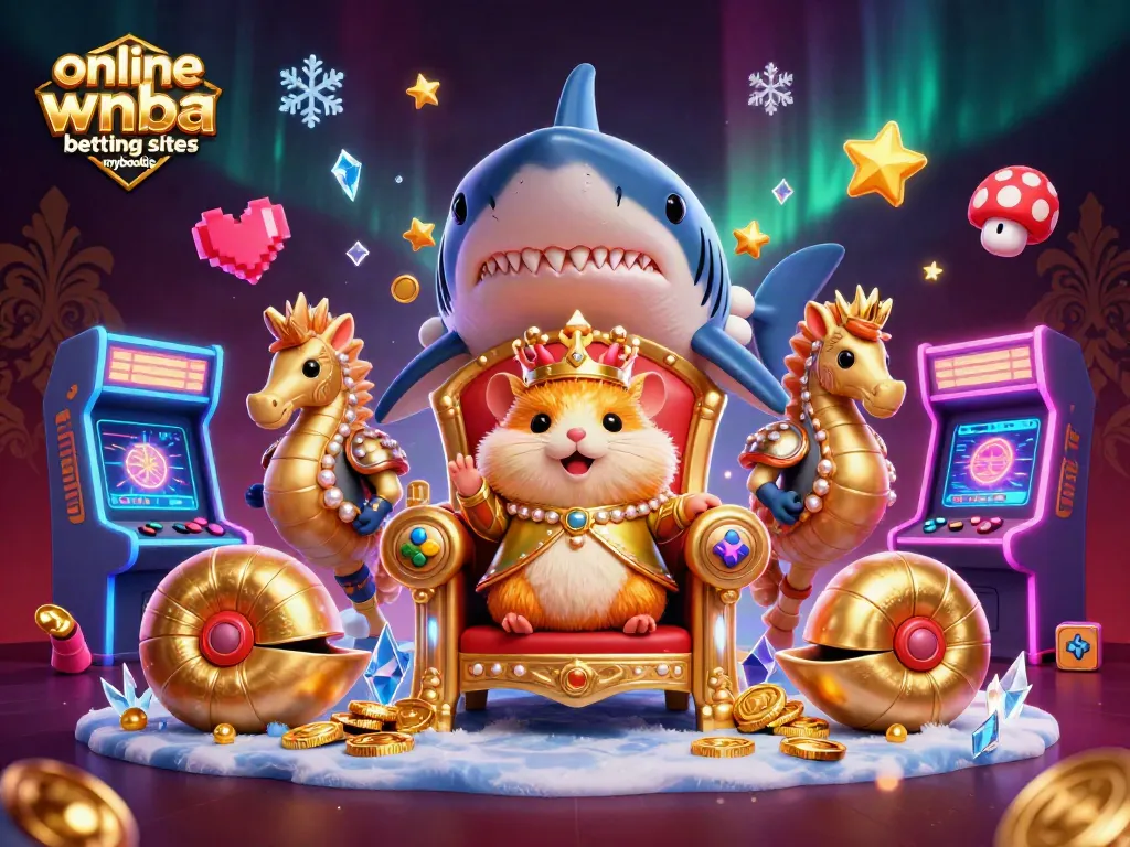 Engage with online wnba betting sites mybookie in a vibrant 3D casino setting with lively gaming elements.