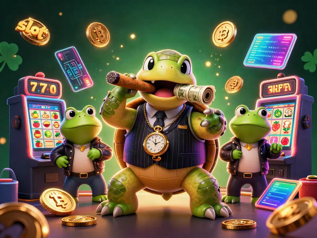 Slot penuh aksi di kasino dengan karakter unik yang mewakili kasino modern.