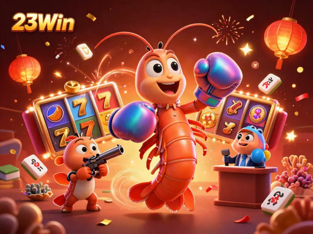 Engage with thrilling slots at 23Win with vibrant symbols and exciting features.