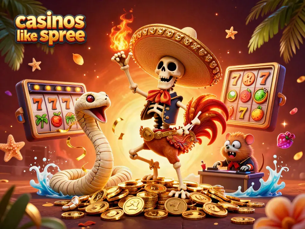 Experience thrilling gameplay at casinos like spree with vibrant slots and dynamic action