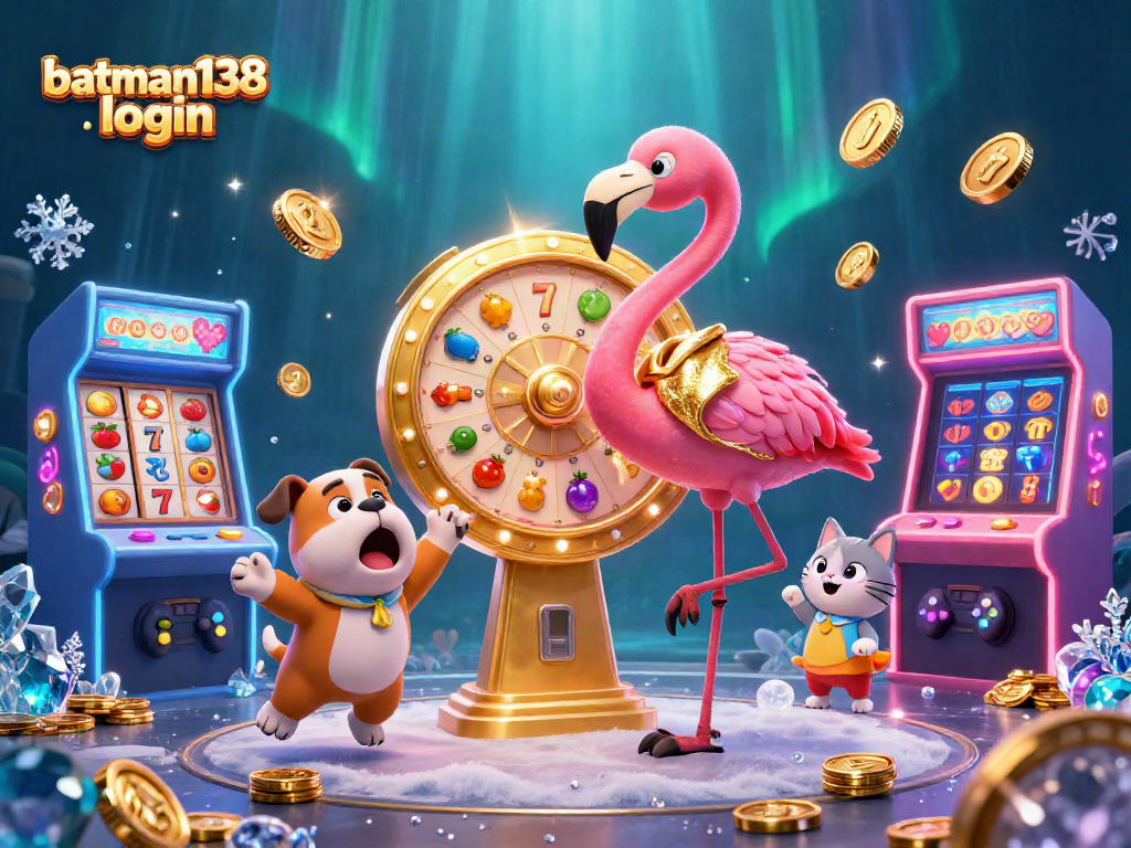 Engaging batman138 login scene featuring vibrant casino gameplay with exciting characters and elements.