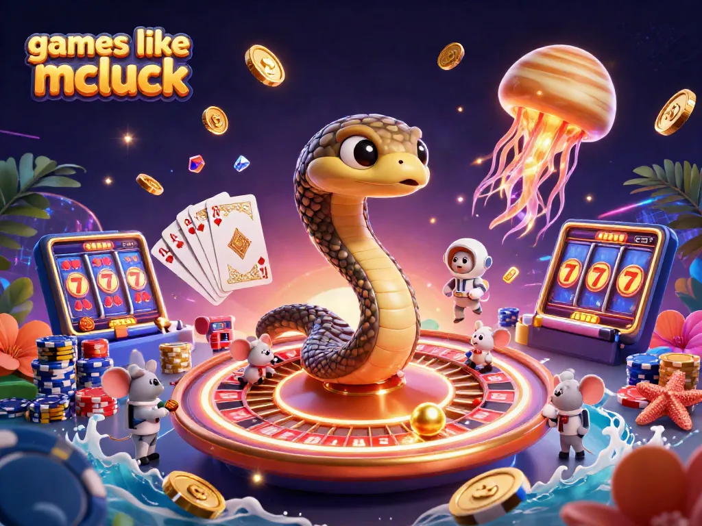 Play exciting games like mcluck with cosmic characters and dynamic gambling action.